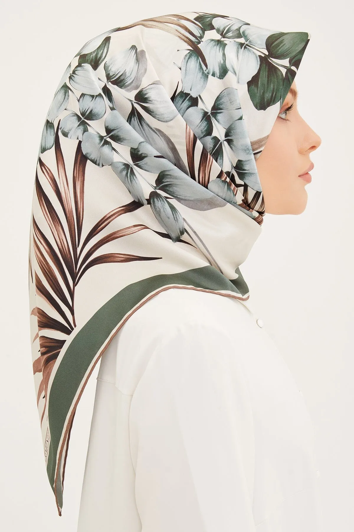 Armine Claris Floral Silk Scarf #7