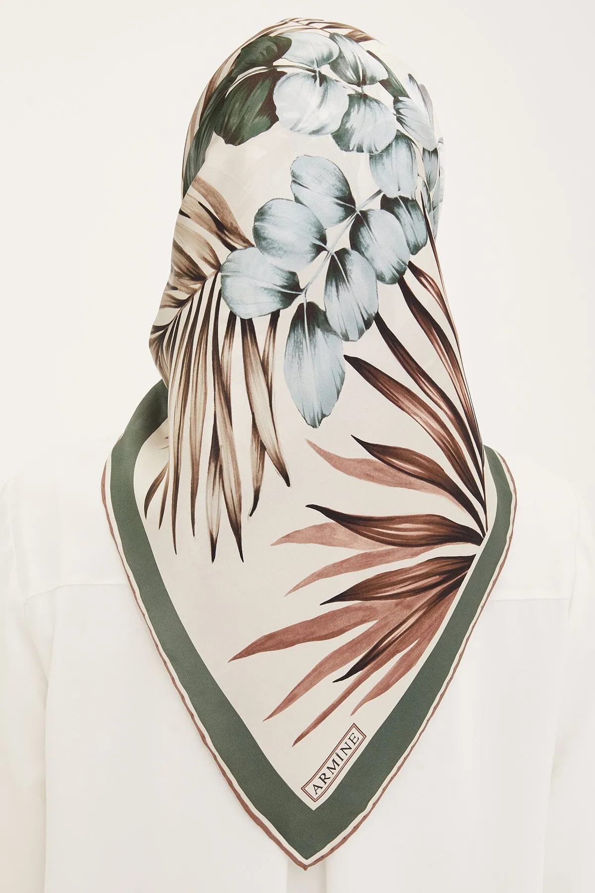 Armine Claris Floral Silk Scarf #7