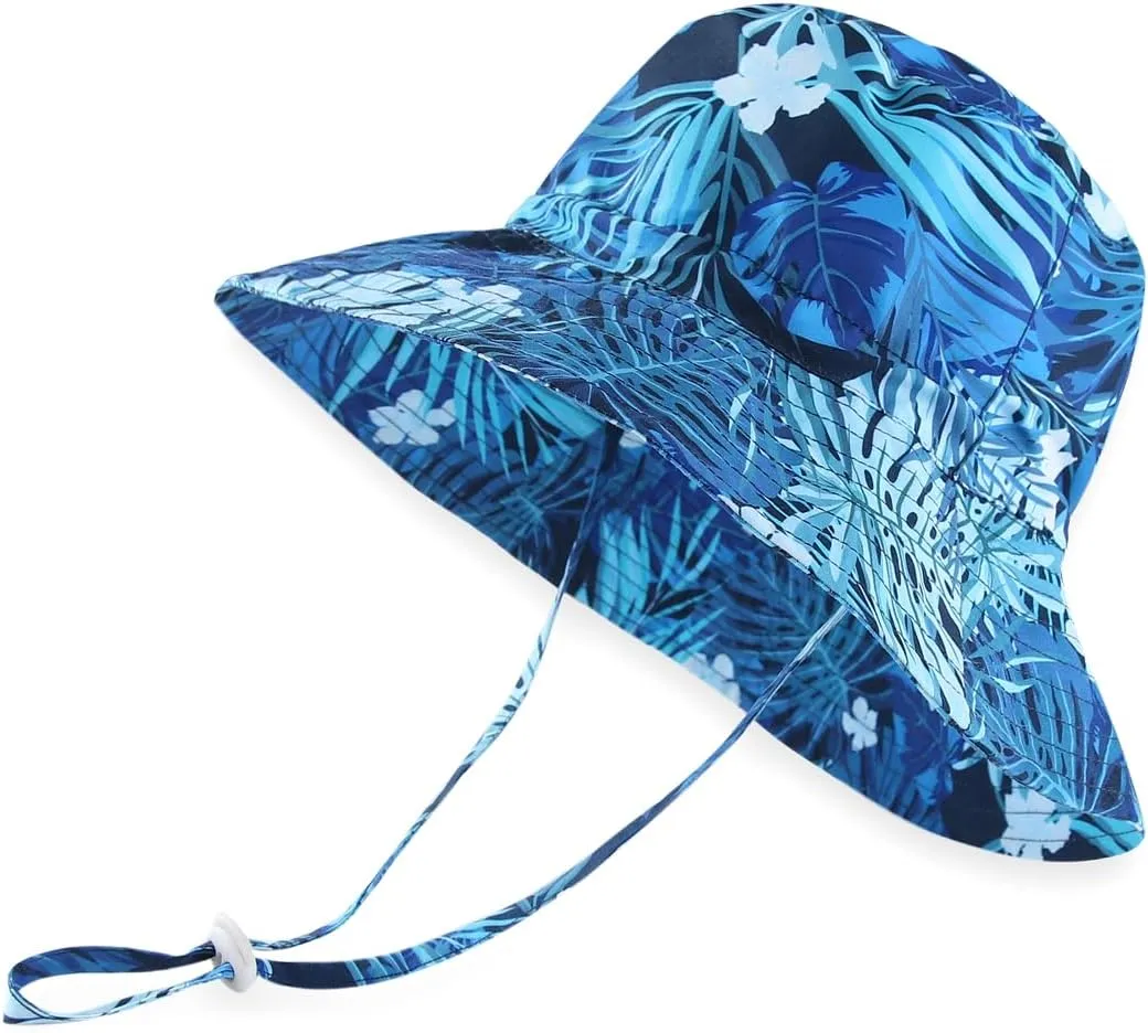 Baby Toddler Boys UPF 50  Rashguard Set Swimsuit with Sun Hat Bathing Suit Swimwear for Beach Pool Sun Protection