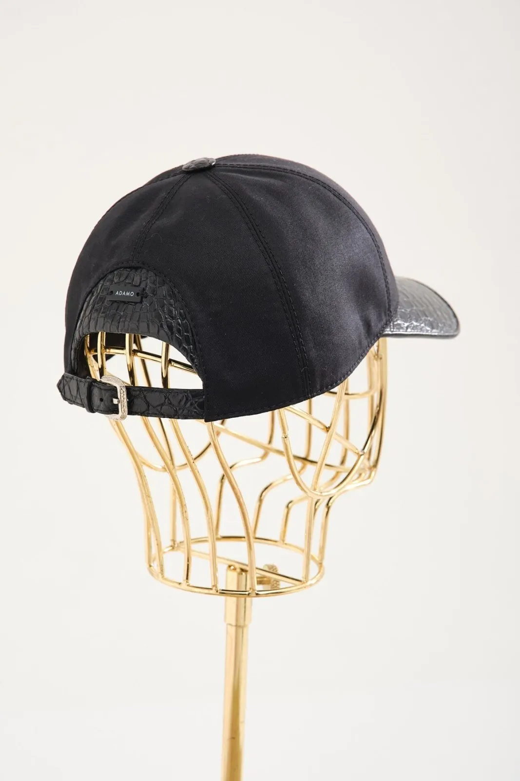 Black Waterproof Crocodile Cap