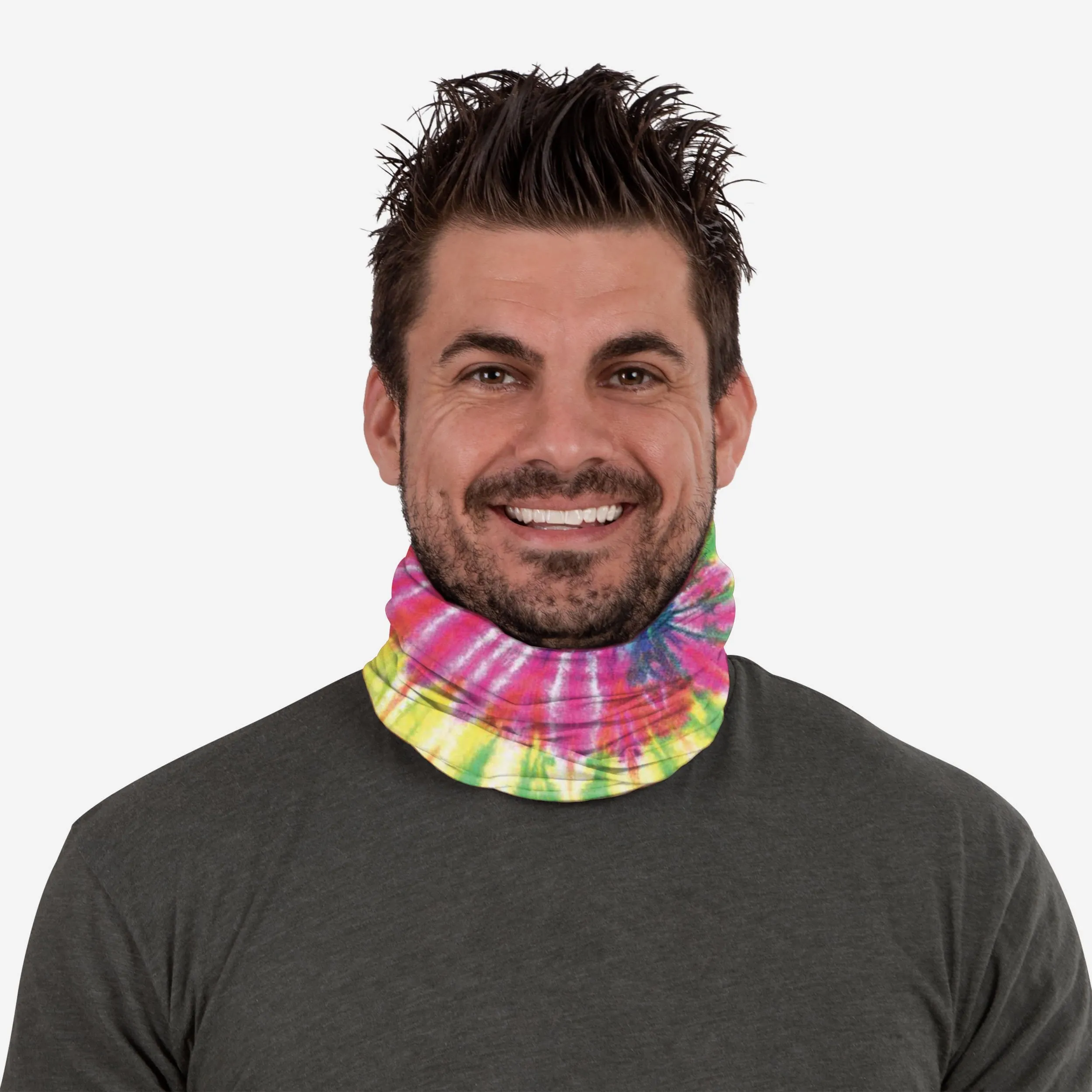 Boston Red Sox Pastel Tie-Dye Gaiter Scarf