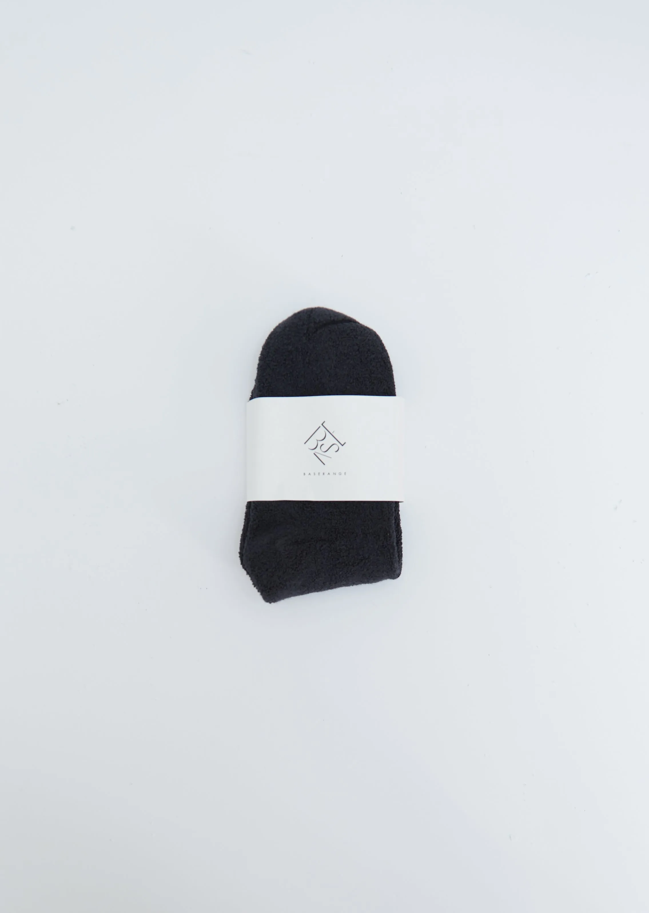 Buckle Overankle Socks — Charcoal