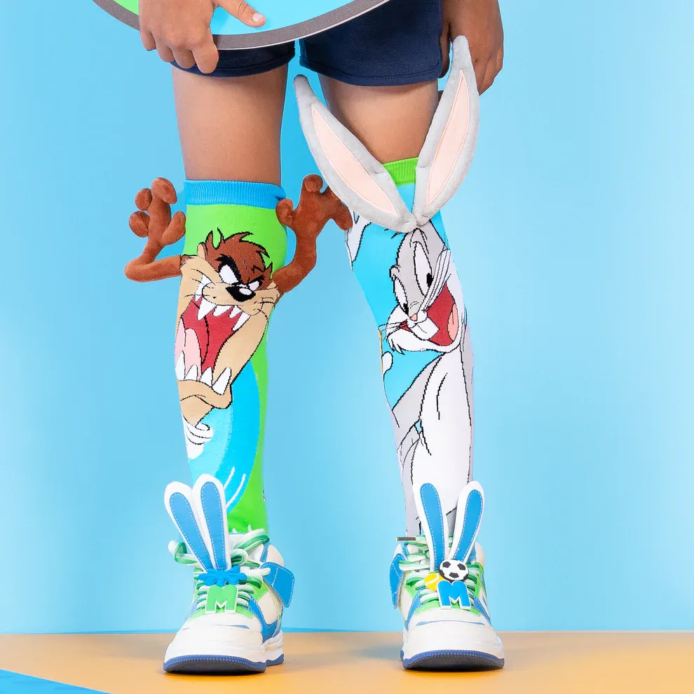 Bugs Bunny And Tasmanian Devil Socks ( Age 6-99 )