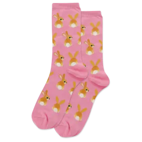 Bunny Tails Women's Crew Sock