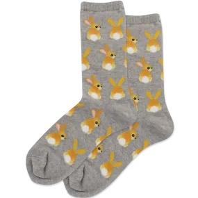 Bunny Tails Women's Crew Socks