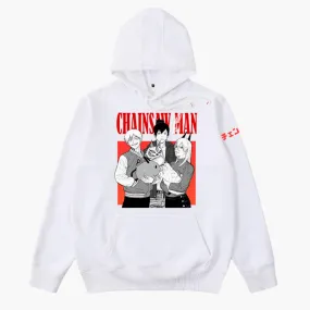 Chainsaw Man Trio Hoodie Denji Aki Power