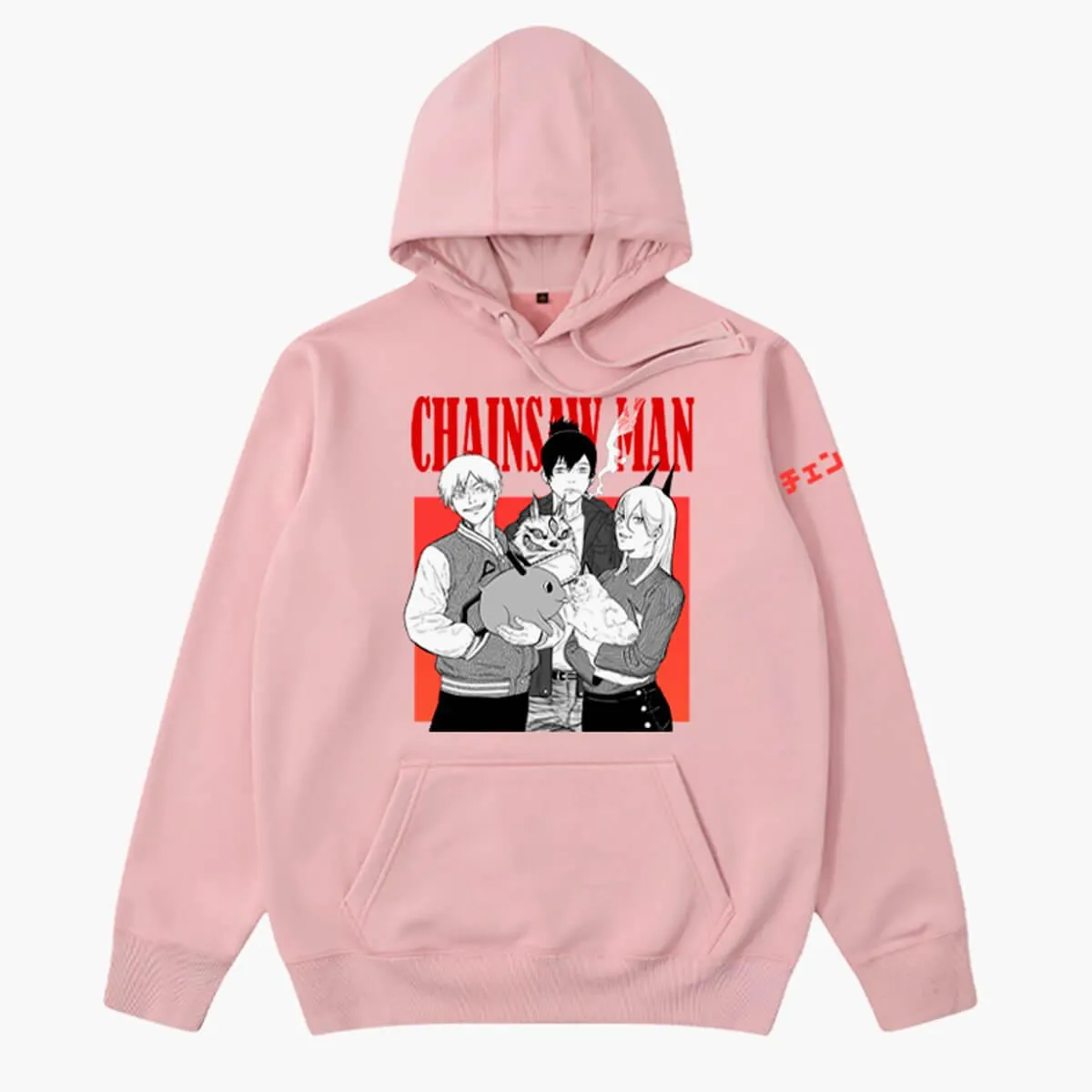 Chainsaw Man Trio Hoodie Denji Aki Power