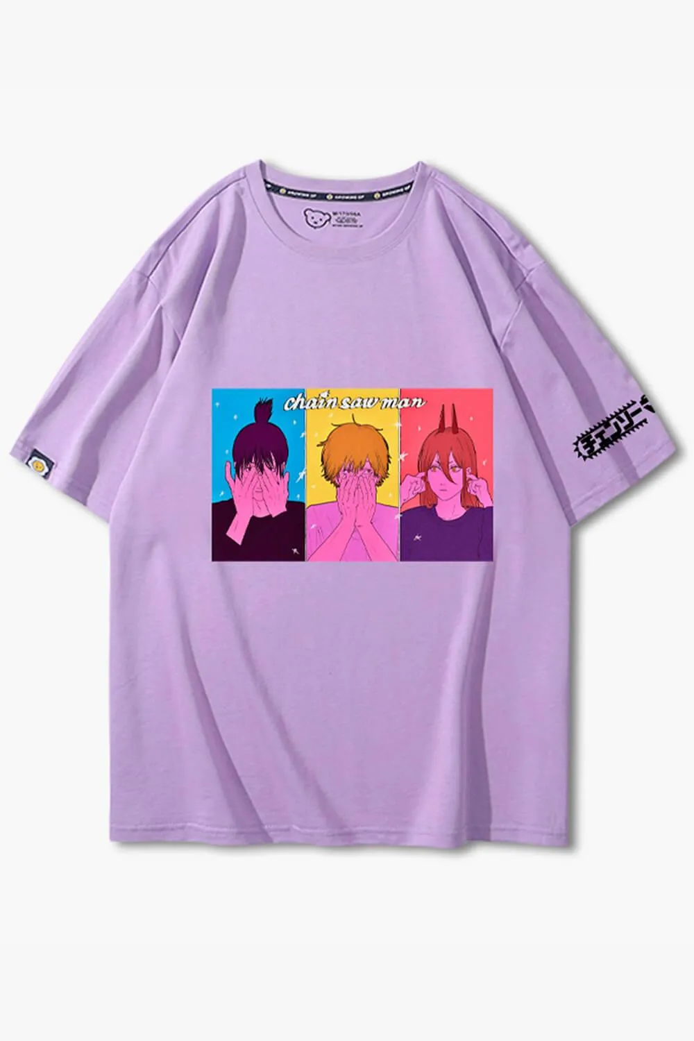 Chainsaw Man Trio Three Wise Monkeys T-Shirt