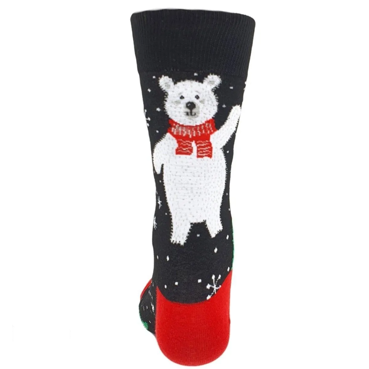 Christmas Socks Santa Clause & Polar Bear