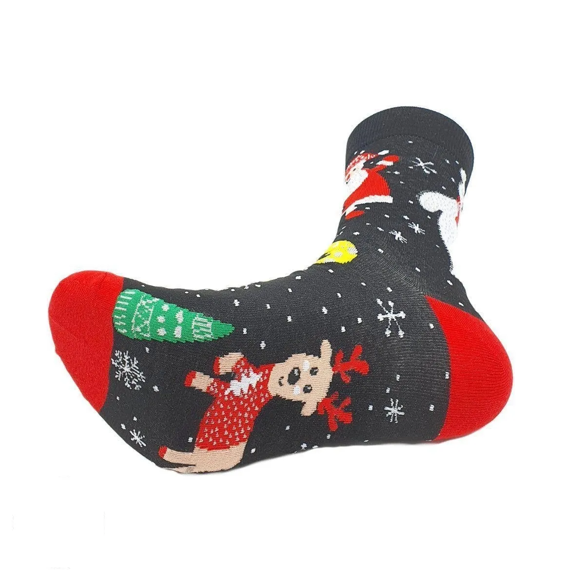 Christmas Socks Santa Clause & Polar Bear
