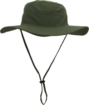 Duakrs Unisex Wide Brim Sun Hat,Outdoor UPF 50  Waterproof Boonie Hat Summer UV Protection Sun Caps