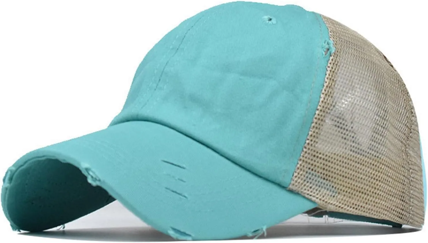 Fashion Style Ponytail Top Hats for Women Baseball Caps High Messy Bun Caps Ponycaps Dad Hats