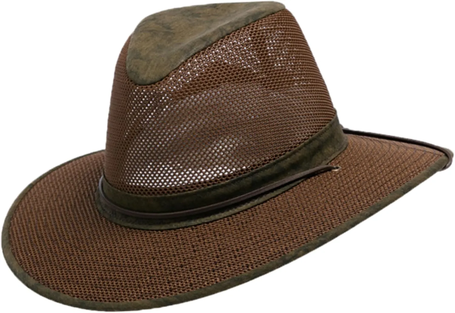 Henschel Aussie Mesh Breezer Hat - Packable Sun Protection for Outdoor Activities. Ideal for Hiking, Fishing & Camping.