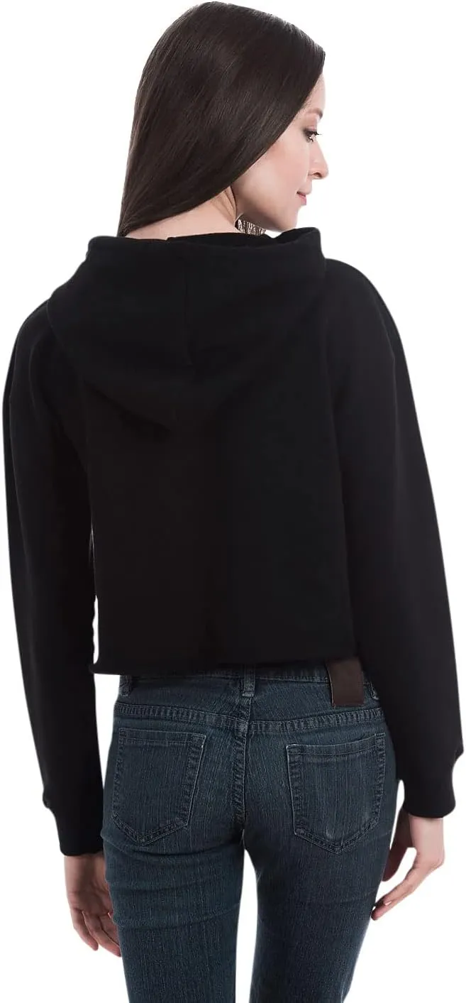 HYBRID APPAREL - Peanuts - Snoopy Pastel Heart - Ladies Cropped Hoodie