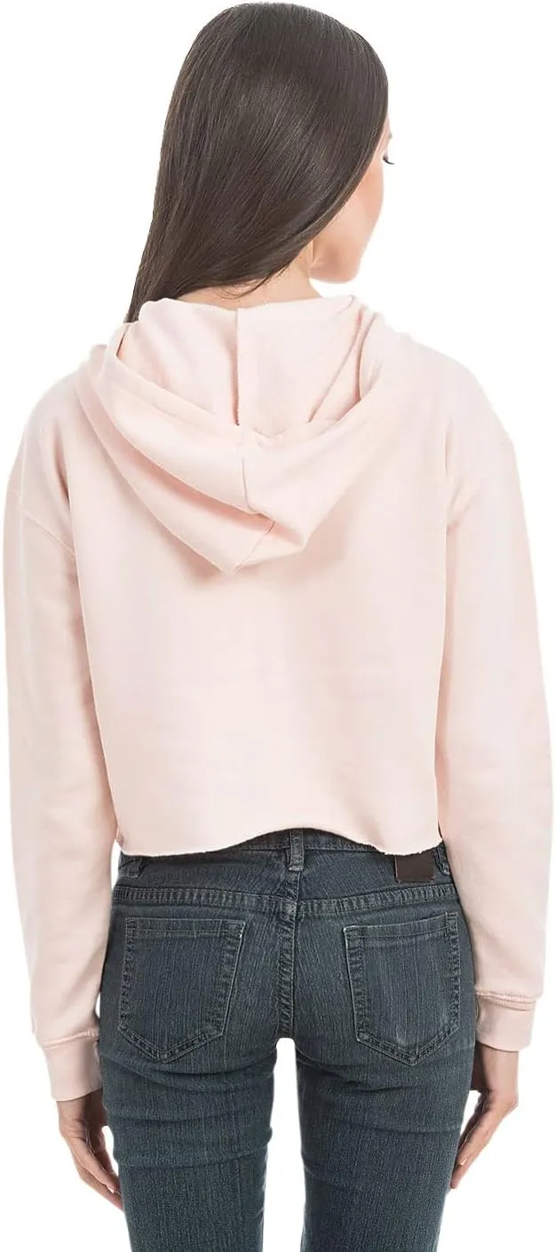 HYBRID APPAREL - Peanuts - Snoopy Pastel Heart - Ladies Cropped Hoodie