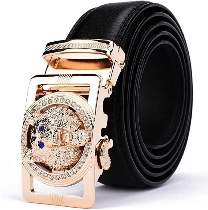 NOMSOCR Men's Genuine Leather Dress Belts, Classic and Fashion Design, 100% Cow Leather,