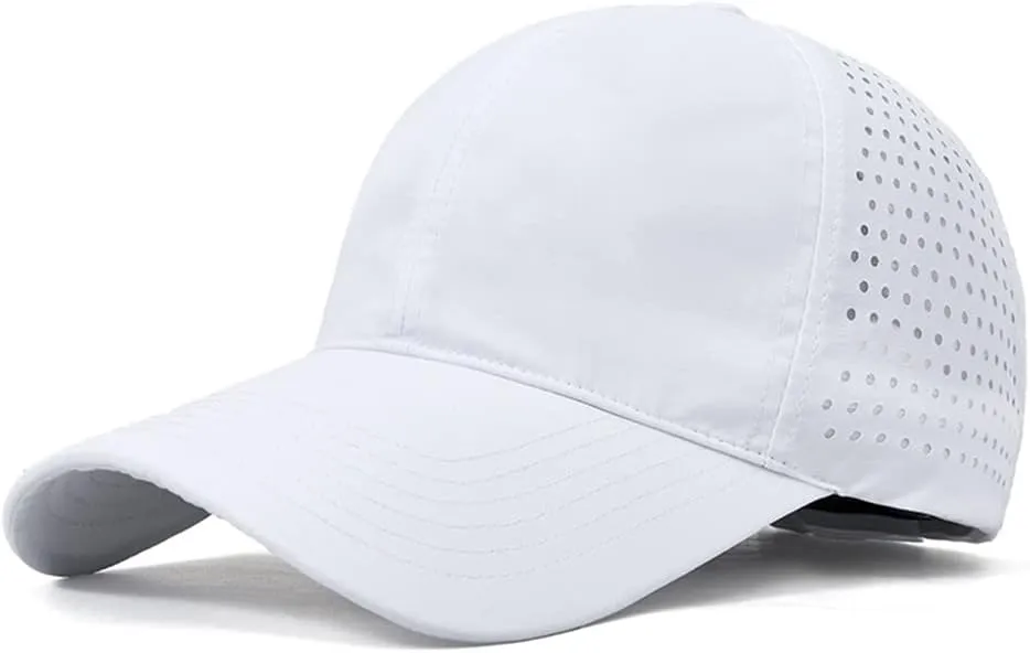 Oversize XXL Baseball Caps,Quick Dry Mesh Sports Hat for Big Heads 22"-25"，Waterproof Lightweight Running Sun Hat.