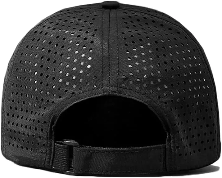 Oversize XXL Baseball Caps,Quick Dry Mesh Sports Hat for Big Heads 22"-25"，Waterproof Lightweight Running Sun Hat.