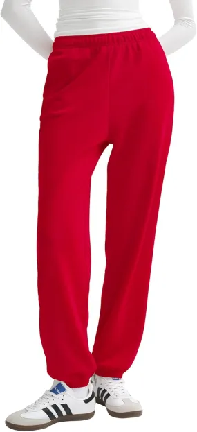 PUMIEY Women's Sweatpants High Waisted Baggy Sweat Pants Workout Casual Joggers Pants Airy Collection