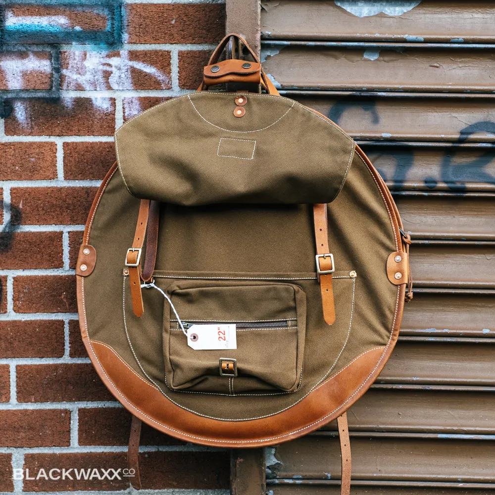 Tackle Instruments - Cymbal Backpack - 22" or 24" - Green or Black