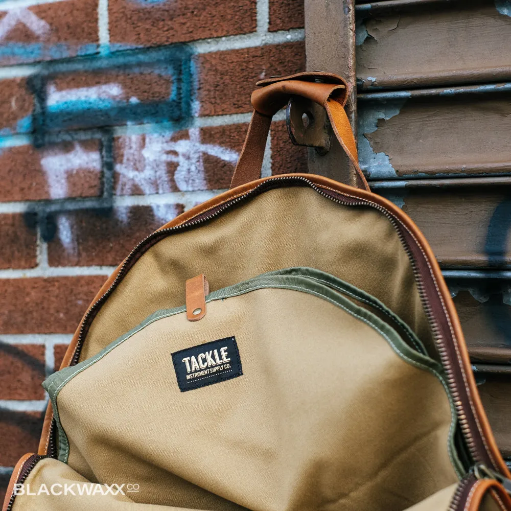 Tackle Instruments - Cymbal Backpack - 22" or 24" - Green or Black