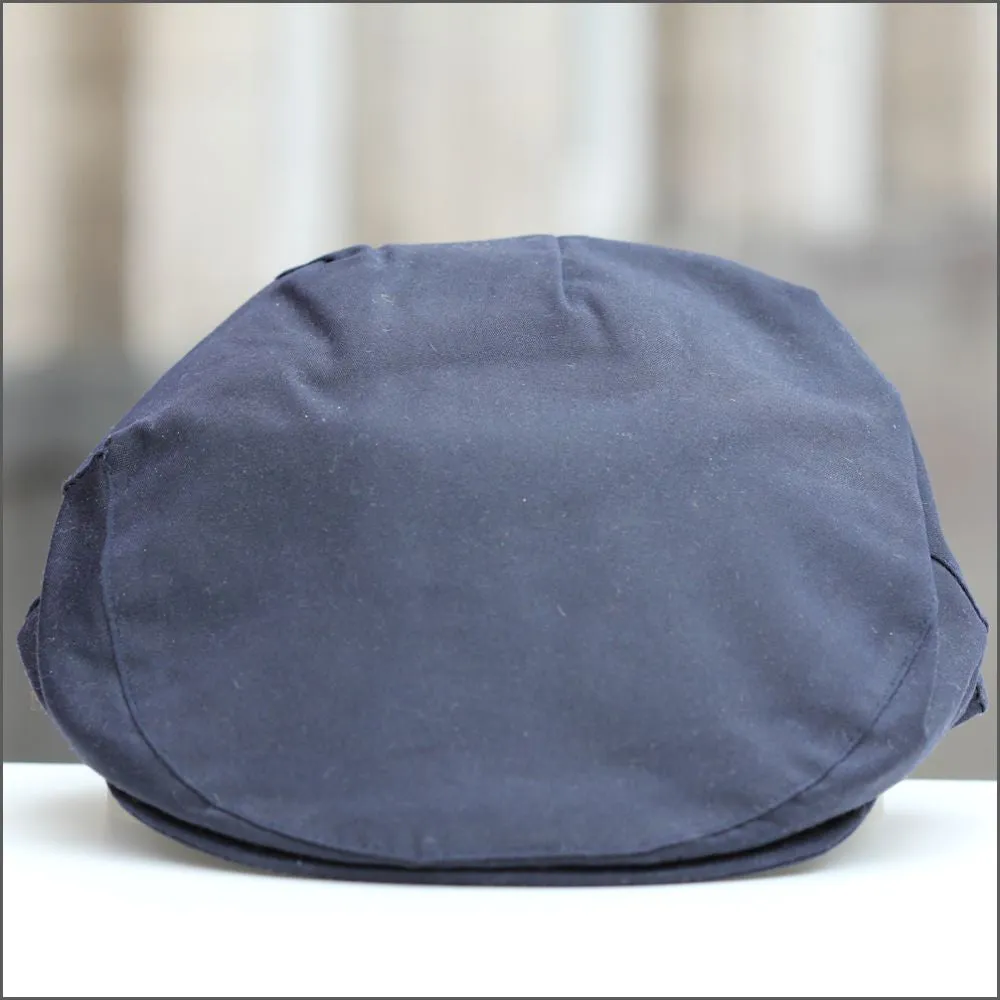 Wax Flat Navy Cap 