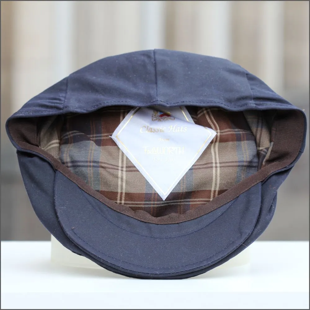 Wax Flat Navy Cap 