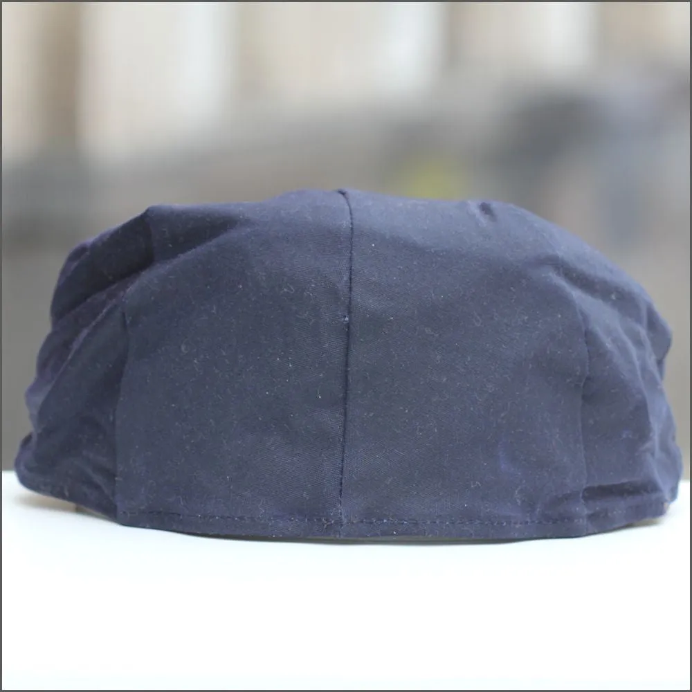 Wax Flat Navy Cap 
