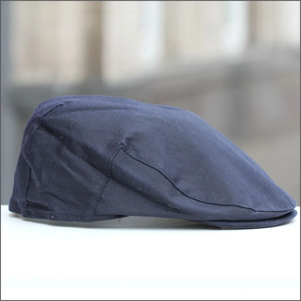Wax Flat Navy Cap 